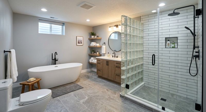 Basement Bathroom Remodeling in Livingston County, MI