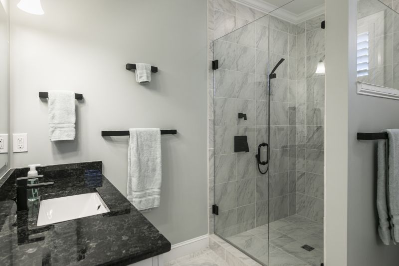 Granite Shower Installation in Livingston County, MI